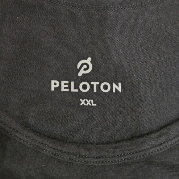 Peloton Womens Black Muscle Tank Top with Purple Logo Size XXL - Picture 4 of 7